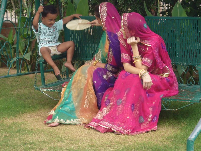 Travel - India - Rajasthan - Jodhpur - Newspaper Photoshoot - The Swing
